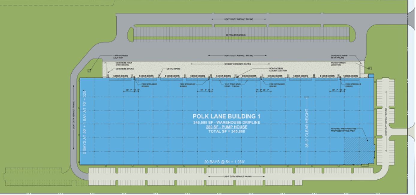 7235 Polk Ln, Olive Branch, MS for lease Site Plan- Image 1 of 1