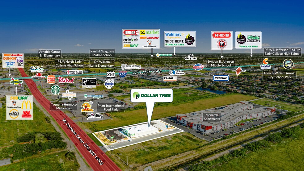 701 W Nolana Loop, Pharr, TX for sale - Building Photo - Image 3 of 7