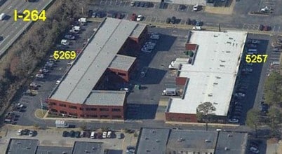 5257 Cleveland St, Virginia Beach, VA - AERIAL  map view