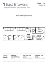 1 E Broward Blvd, Fort Lauderdale, FL for lease Floor Plan- Image 1 of 1