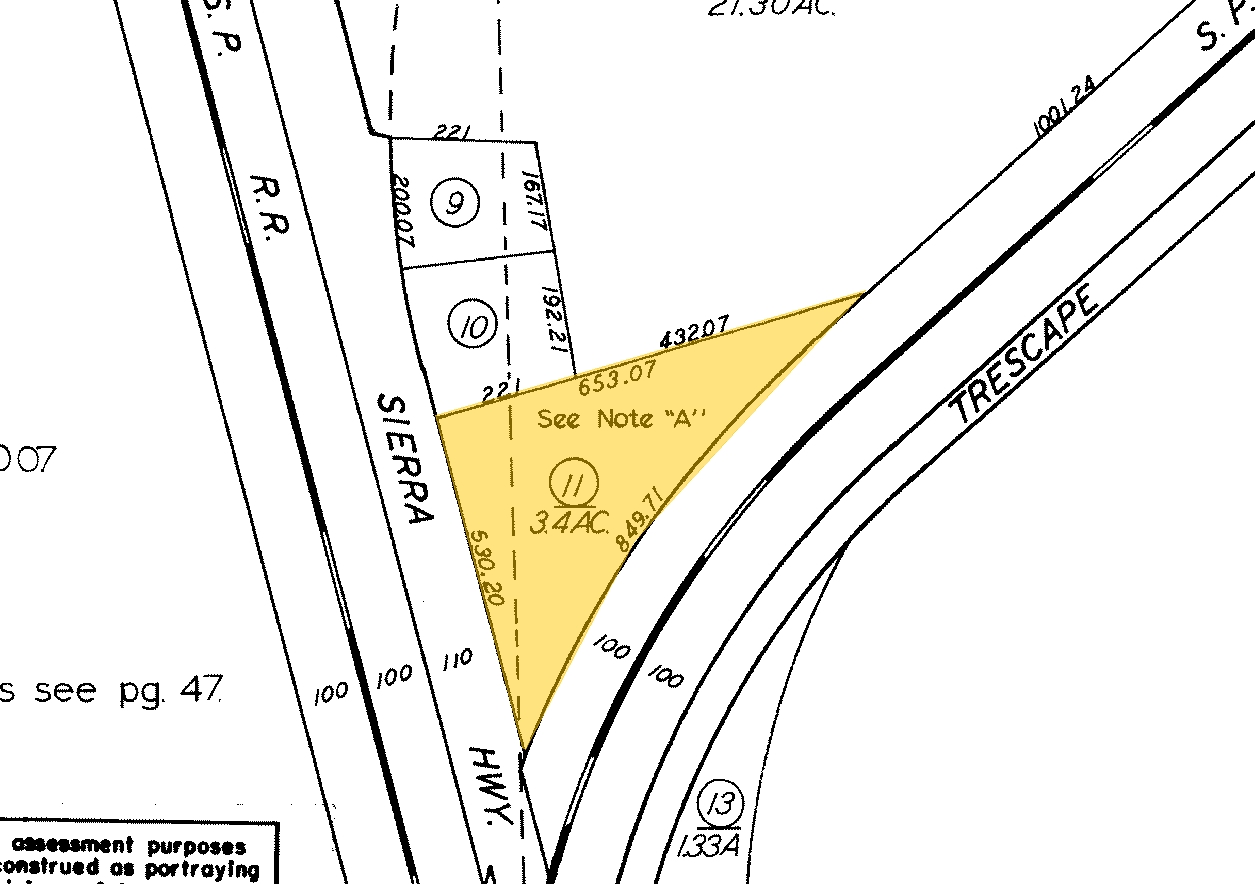 16660 Sierra Hwy, Mojave, CA for sale Plat Map- Image 1 of 1