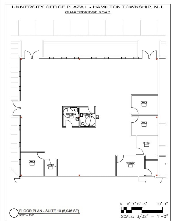 3635 Quakerbridge Rd, Hamilton, NJ for lease Floor Plan- Image 1 of 1