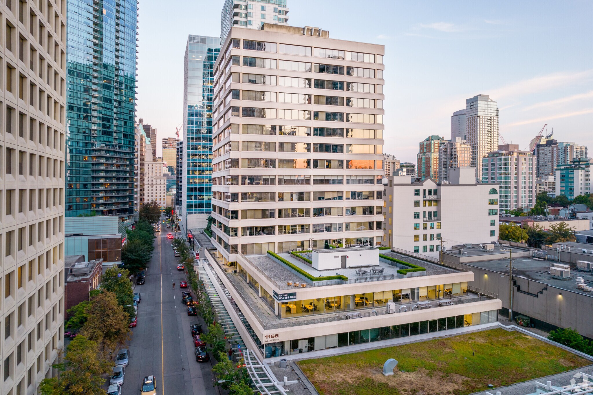 1166 Alberni St, Vancouver, BC for lease Building Photo- Image 1 of 12