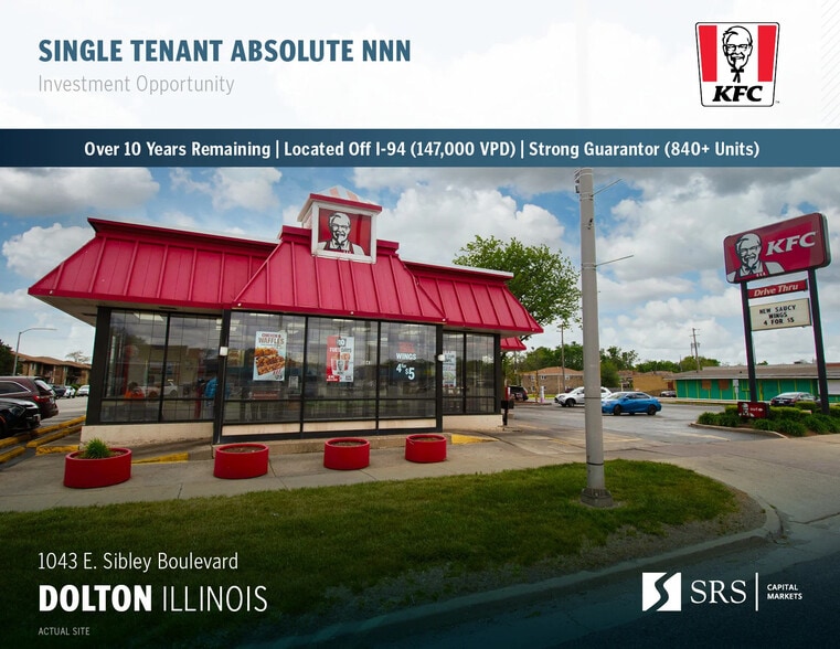 1043 E Sibley Blvd, Dolton, IL for sale - Building Photo - Image 1 of 6