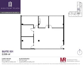4415 W Harrison St, Hillside, IL for lease Floor Plan- Image 1 of 1