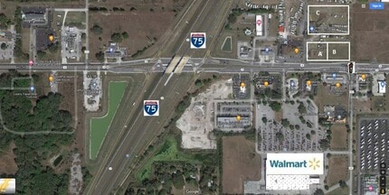SR 48, Bushnell, FL - AERIAL  map view