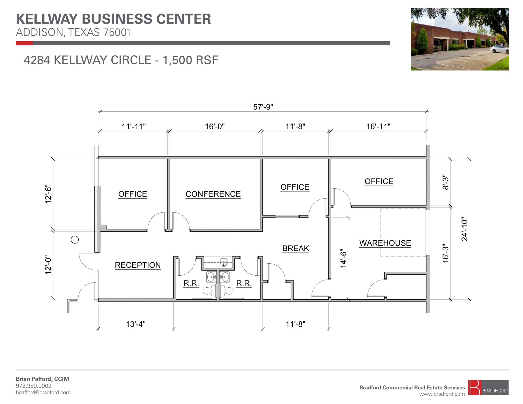 4260-4274 Kellway Cir, Addison, TX for lease Site Plan- Image 1 of 1