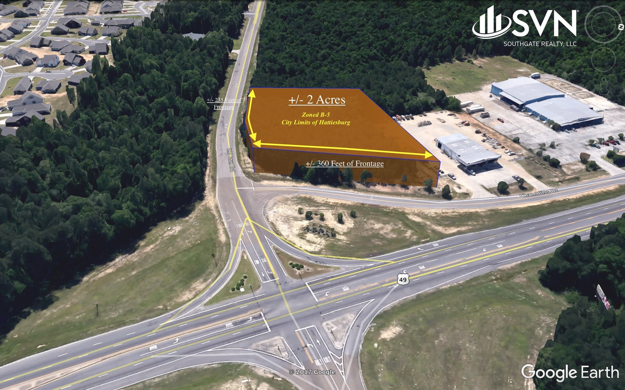 US Highway 49, Hattiesburg, MS for sale Primary Photo- Image 1 of 1