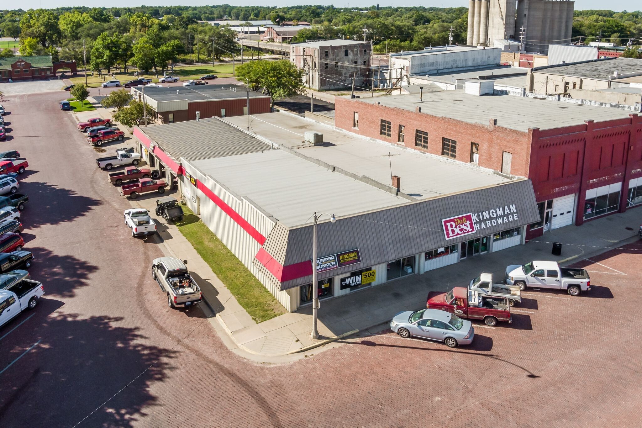 133 E A Ave, Kingman, KS for sale Aerial- Image 1 of 1