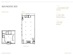 560-564 Pacific Ave, San Francisco, CA for lease Floor Plan- Image 1 of 2