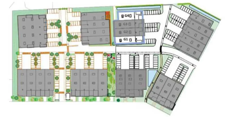 Flex in Saint-Pierre-du-Perray for lease - Site Plan - Image 1 of 2