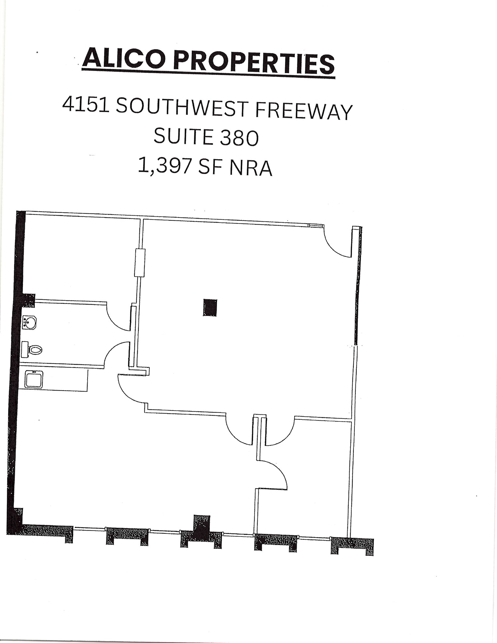 4151 Southwest Fwy, Houston, TX for lease Floor Plan- Image 1 of 1