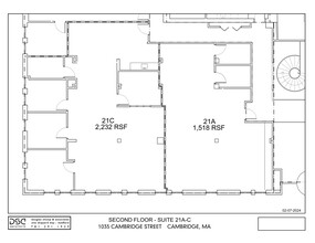 1035 Cambridge St, Cambridge, MA for lease Floor Plan- Image 1 of 5