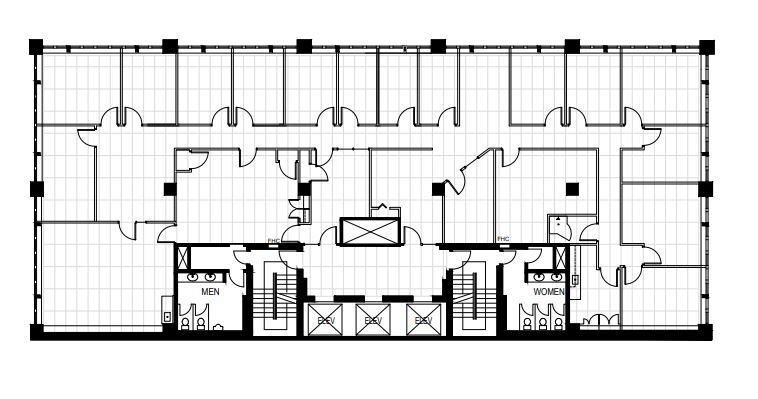 640 8th Ave SW, Calgary, AB for lease Floor Plan- Image 1 of 1