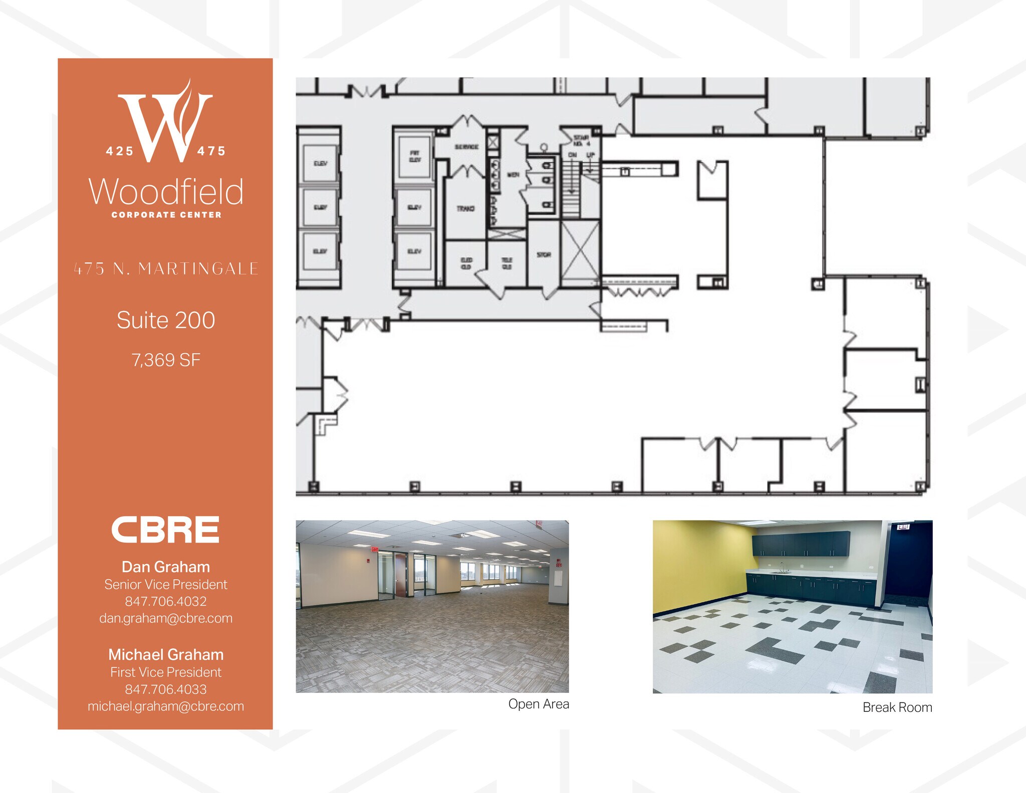 425 N Martingale Rd, Schaumburg, IL for lease Floor Plan- Image 1 of 1