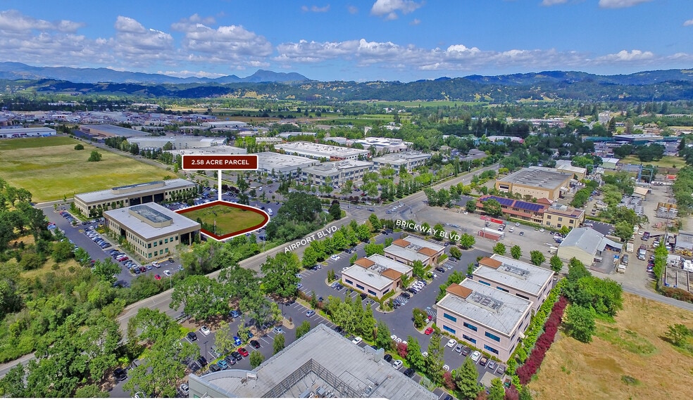 3839 Brickway Blvd, Santa Rosa, CA for sale - Aerial - Image 1 of 5