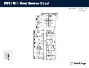 8391 Old Courthouse Rd, Vienna, VA for lease Floor Plan- Image 1 of 1