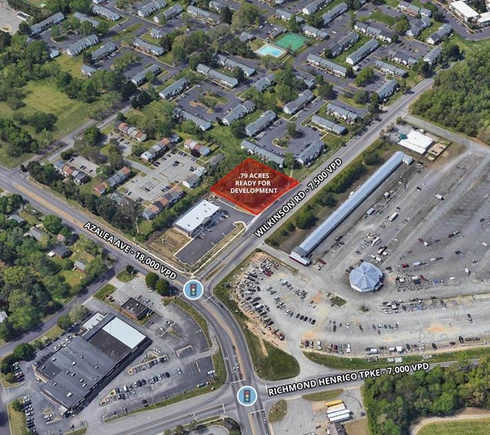 Wilkinson Rd at Azalea ave, Richmond, VA 23227