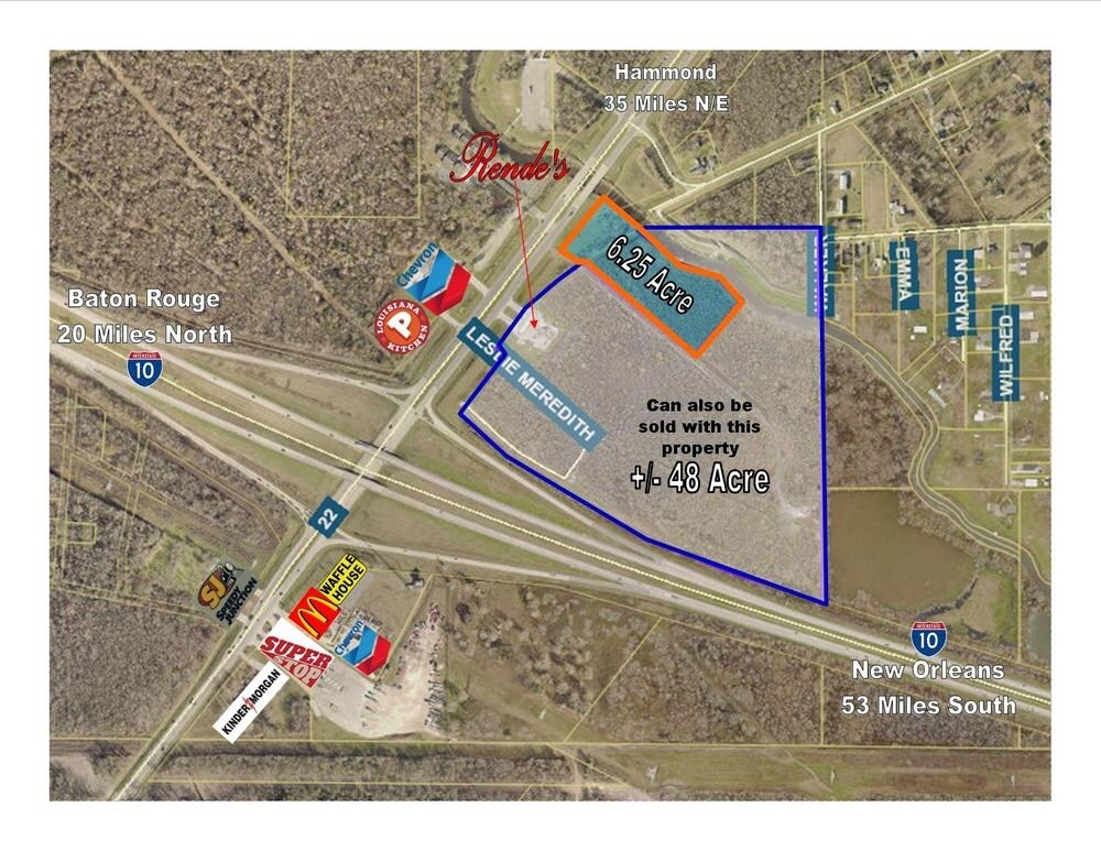 HWY 22, Sorrento, LA for sale Building Photo- Image 1 of 1