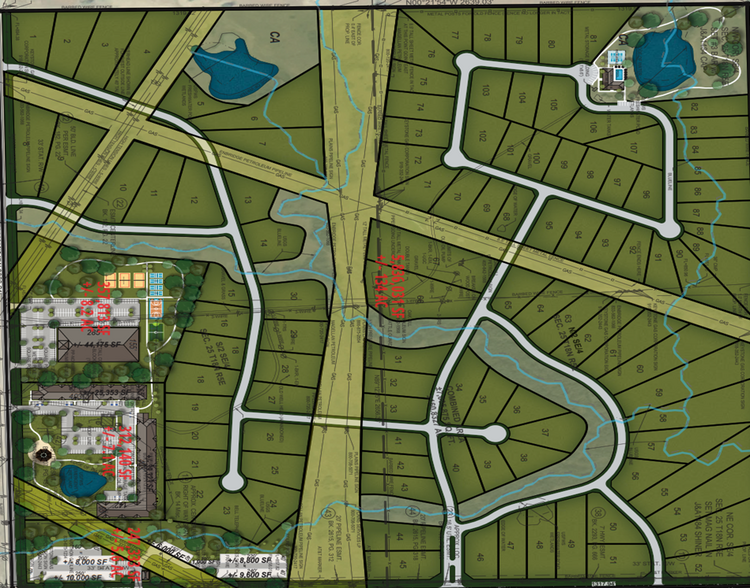 3418 E Grandstaff, Cushing, OK for sale - Plat Map - Image 1 of 3