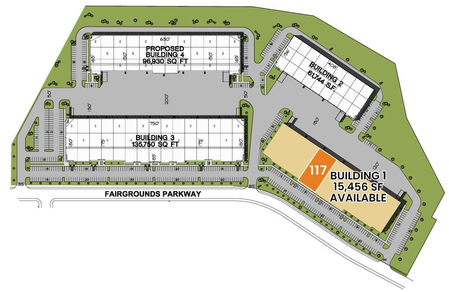 7007 Fairgrounds Pky, San Antonio, TX for lease - Site Plan - Image 3 of 3