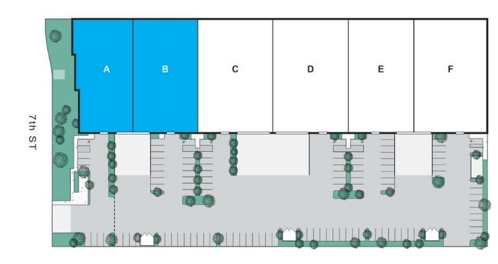 9520 7th St, Rancho Cucamonga, CA for lease Site Plan- Image 1 of 1