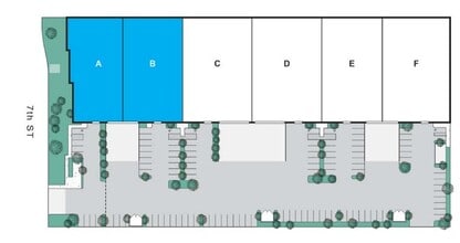 9520 7th St, Rancho Cucamonga, CA for lease Site Plan- Image 1 of 1