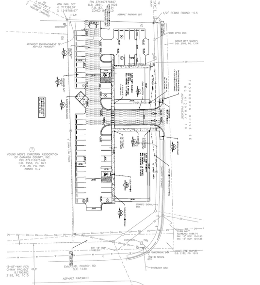 120 Thornburg Dr SE, Conover, NC for sale - Site Plan - Image 1 of 3