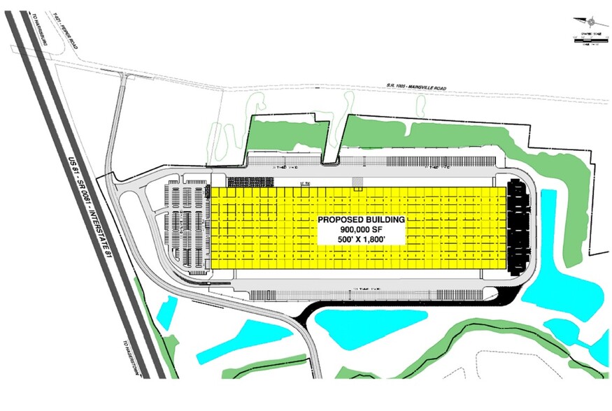 7000 United Dr, Shippensburg, PA for lease - Site Plan - Image 3 of 3