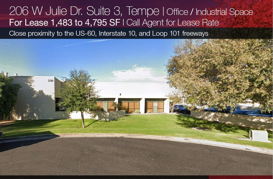 206 W Julie Dr, Tempe, AZ for sale - Building Photo - Image 1 of 1