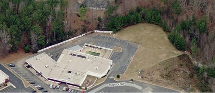 2410 Wisteria Dr, Snellville, GA - AERIAL  map view
