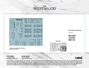 2441 Warrenville Rd, Lisle, IL for lease Floor Plan- Image 1 of 2