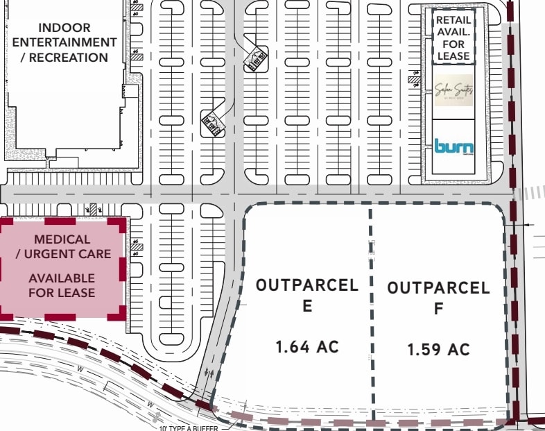 44 New Hill Rd, Apex, NC for lease Site Plan- Image 1 of 1