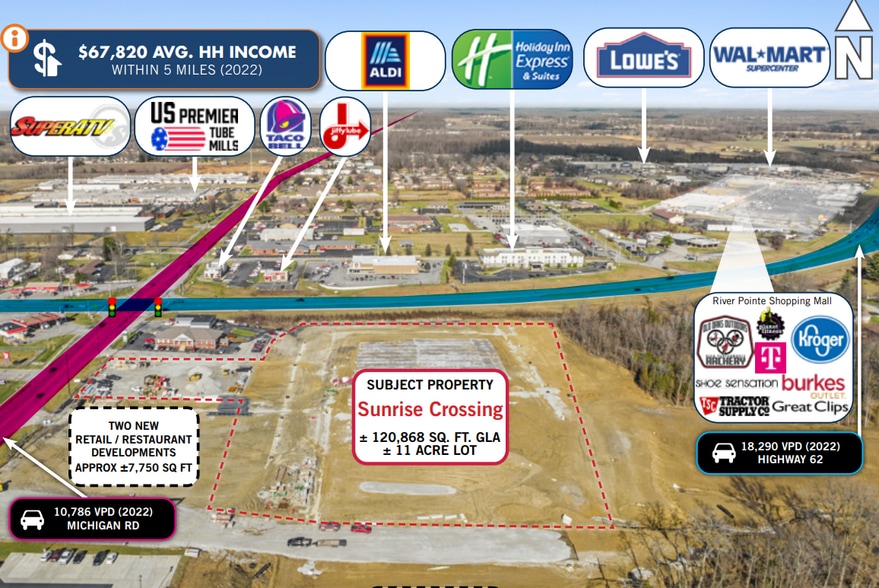 2524 Michigan Rd, Madison, IN for lease - Building Photo - Image 2 of 5