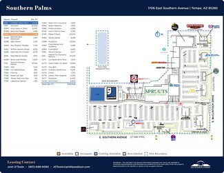 More details for 1522-1744 E Southern Ave, Tempe, AZ - Retail for Lease