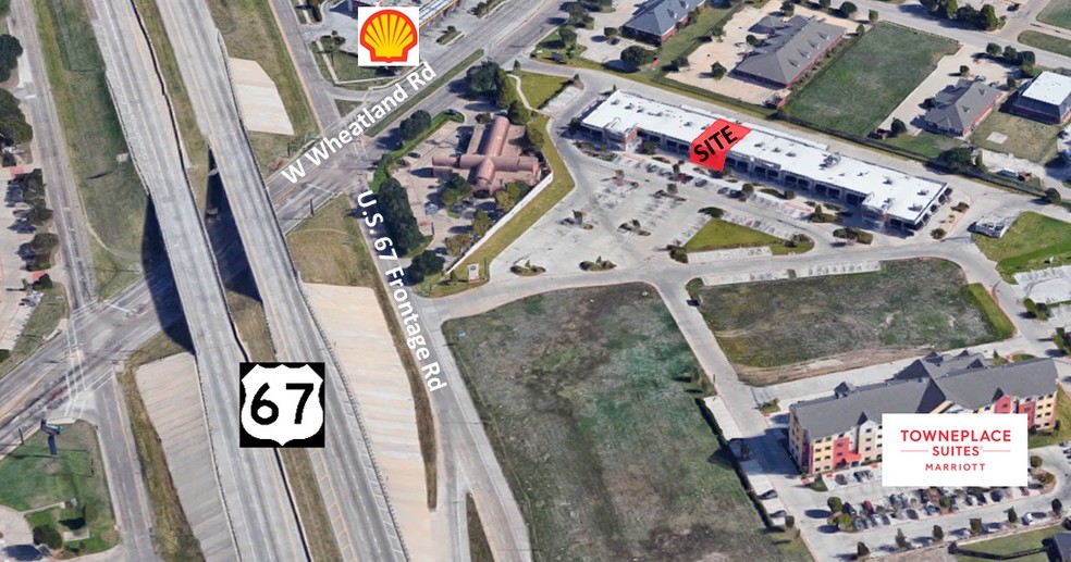 3920 W Wheatland Rd, Dallas, TX for lease - Aerial - Image 2 of 5