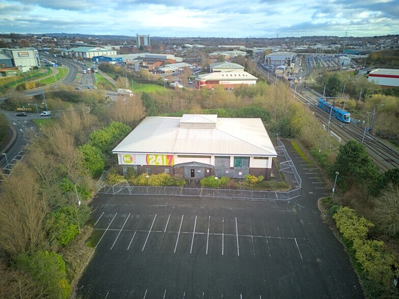 Hallens Dr, Wednesbury for lease - Aerial - Image 2 of 5