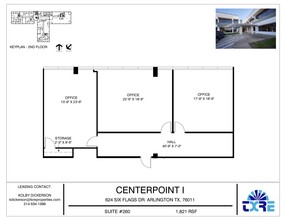 624 Six Flags Dr, Arlington, TX for lease Floor Plan- Image 1 of 1