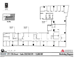 271 17th Street, Atlanta, GA for lease Floor Plan- Image 1 of 7