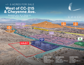 Buckskin, Las Vegas, NV - aerial  map view - Image1