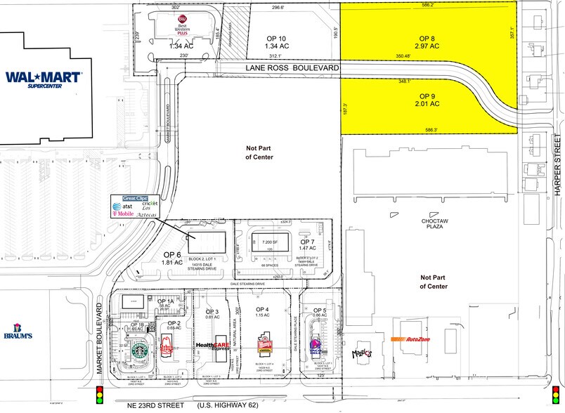 2655 Lane Ross Blvd, Choctaw, OK for sale - Site Plan - Image 2 of 2