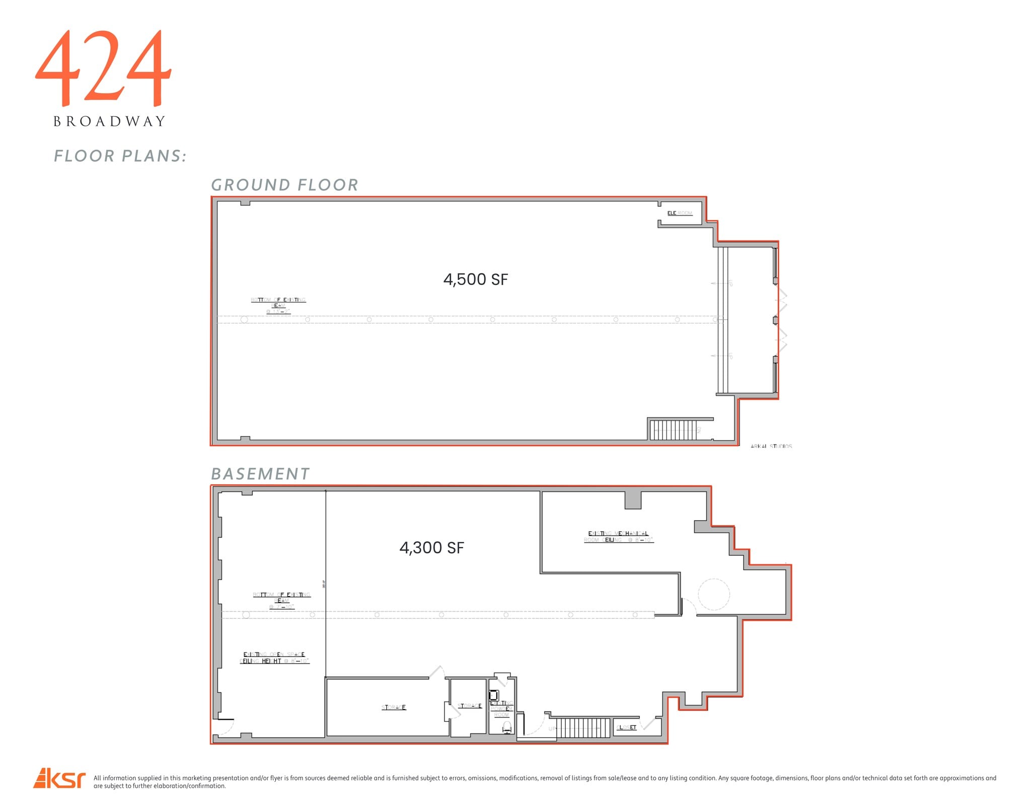424-426 Broadway, New York, NY for lease Site Plan- Image 1 of 3