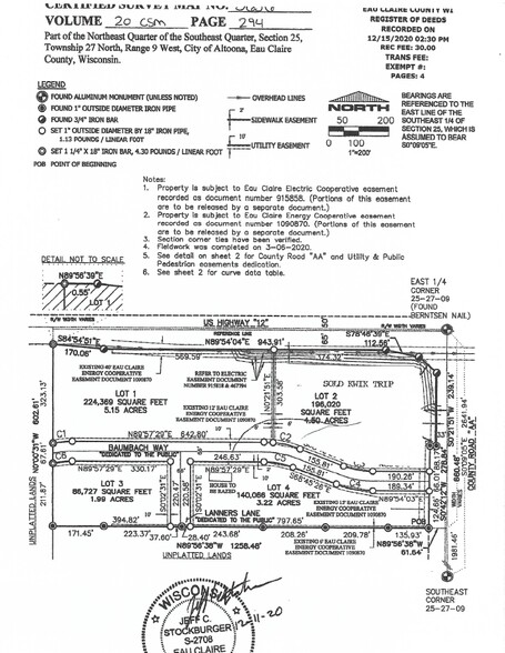 Mayer Rd, Altoona, WI for sale - Building Photo - Image 3 of 3