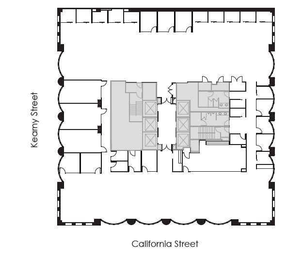 580 California St, San Francisco, CA for lease Floor Plan- Image 1 of 1