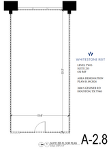 2600 S Gessner Rd, Houston, TX for lease Floor Plan- Image 1 of 1