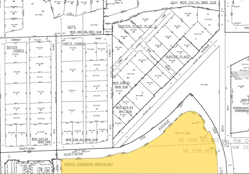 7878 N 16th St, Phoenix, AZ for lease - Plat Map - Image 3 of 25