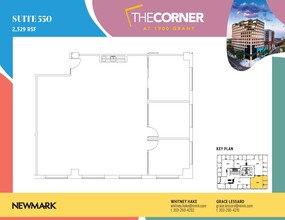 1900 Grant St, Denver, CO for lease Floor Plan- Image 1 of 1