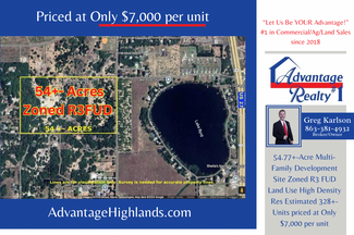 More details for 1801 Acacia Dr dr, Avon Park, FL - Land for Sale