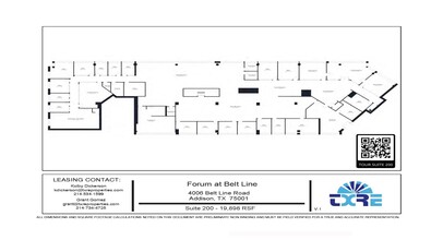 4004 Belt Line Rd, Addison, TX for lease Floor Plan- Image 1 of 1