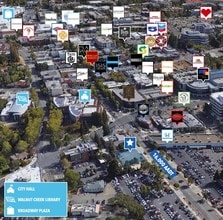 1716 N Main St, Walnut Creek, CA - AERIAL map view